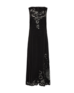 CMMADELYN - KLEID MIT SPITZE IN SCHWARZ