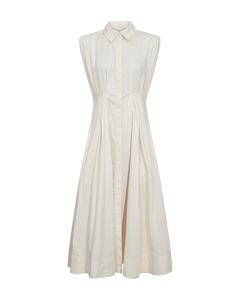 CMSHIRLEY - KLEID IN WOLLWEISS