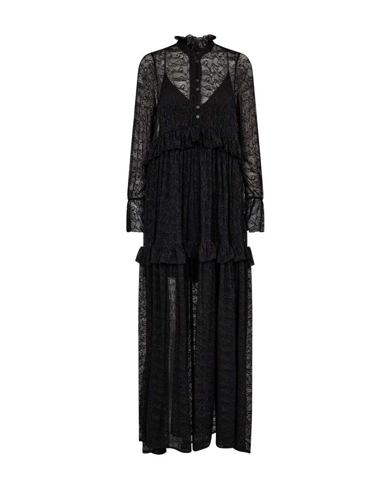 CMEA - SPITZENKLEID IN SCHWARZ