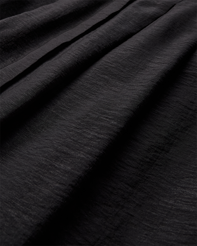 CMCOLE - FIGURBETONTES KLEID MIT CUTOUT-SPITZE IN SCHWARZ