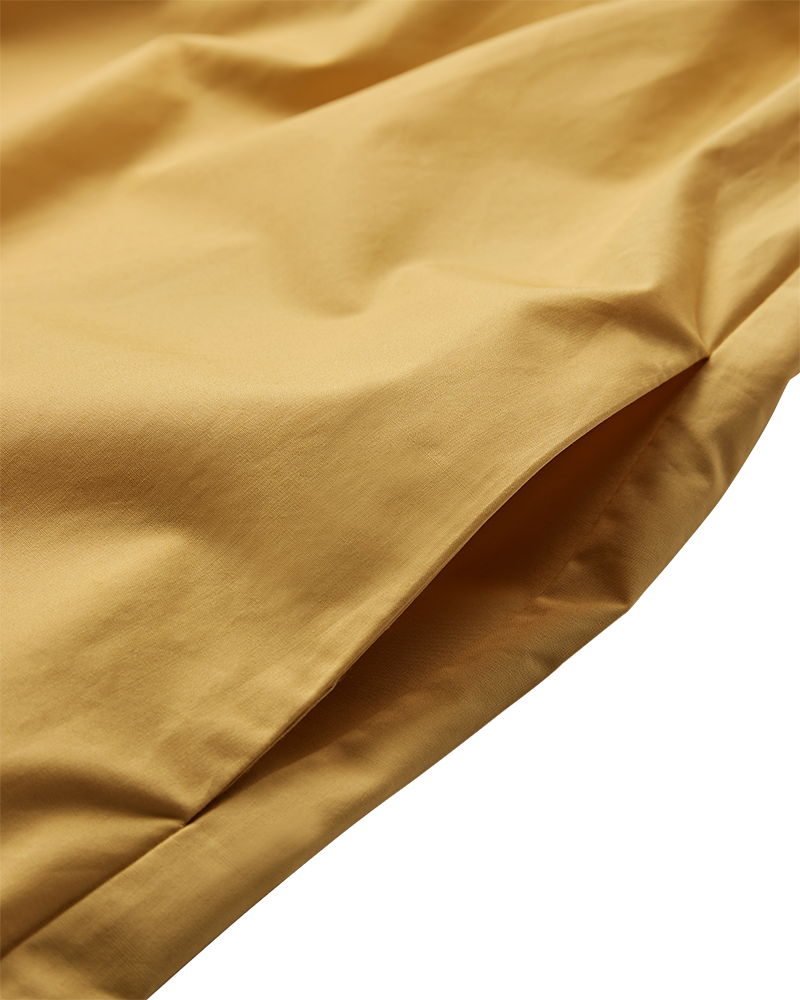 CMVINCA – KLEID MIT AUFGENÄHTEN BLUMEN IN GELB