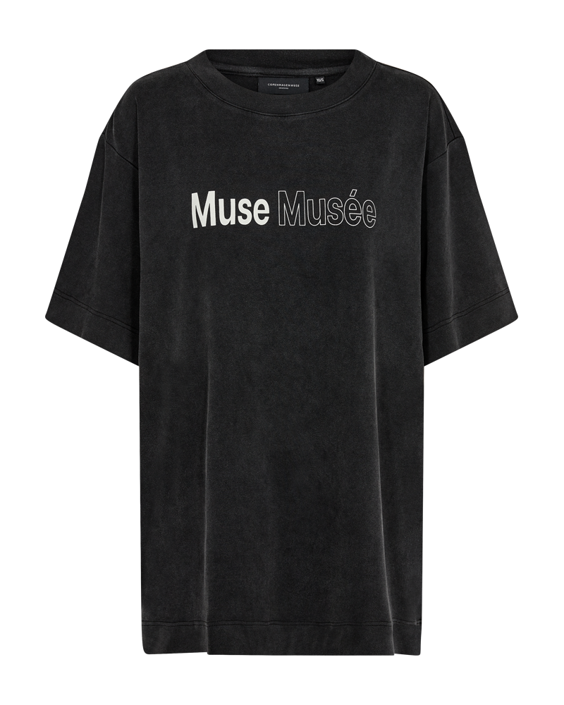 CMMUSE - T-SHIRT IN SCHWARZ