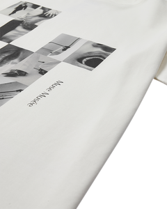 CMMUSE - T-SHIRT IN WOLLWEISS