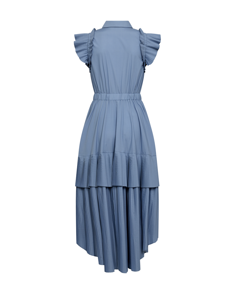 CMPLEAT - CMPLEAT – KLEID MIT REISSVERSCHLUSS IN BLAU