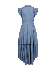 CMPLEAT - CMPLEAT – KLEID MIT REISSVERSCHLUSS IN BLAU