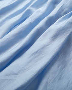 CMMOLLY – WICKELKLEID MIT PUFFÄRMELN IN BLAU