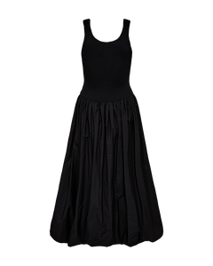 CMSIV – KLEID MIT BALLONEFFEKT IN SCHWARZ