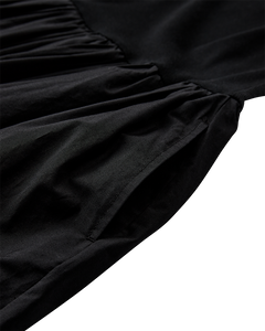 CMSIV – KLEID MIT BALLONEFFEKT IN SCHWARZ