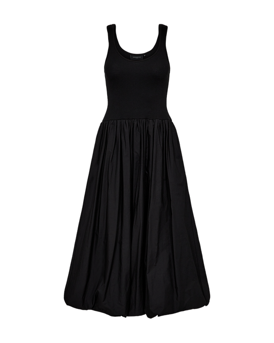 CMSIV – KLEID MIT BALLONEFFEKT IN SCHWARZ