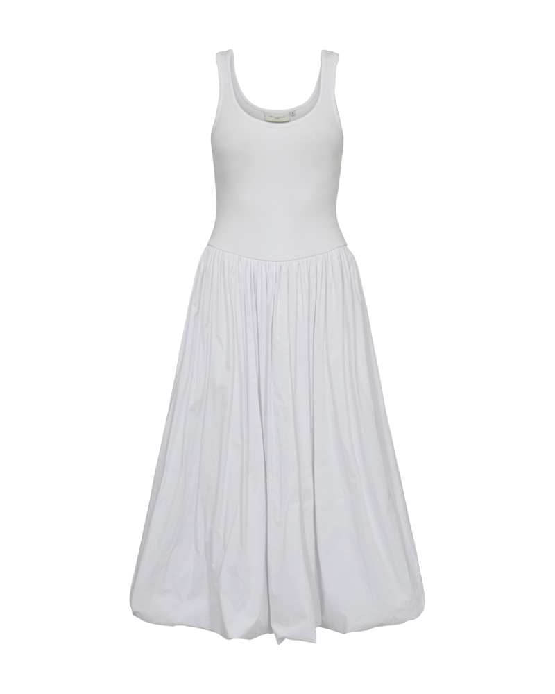 CMSIV – KLEID MIT BALLONEFFEKT IN WEISS