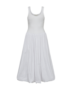 CMSIV – KLEID MIT BALLONEFFEKT IN WEISS