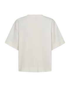 CMMUSE - T-SHIRT IN WOLLWEISS