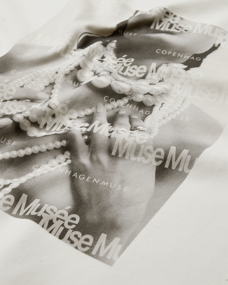 CMMUSE - T-SHIRT IN WOLLWEISS