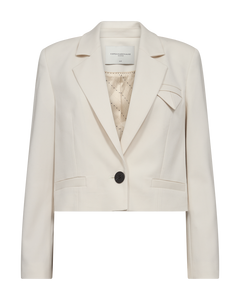 CMTAILOR - KURZER BLAZER IN WEISS,WOLLWEISS