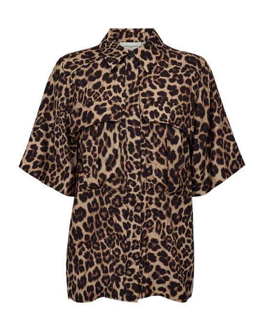 CMGABBY - HEMD IN SCHWARZ UND  BEIGE