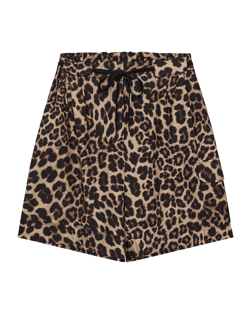 CMGABBY - SHORTS IN LEOPARD