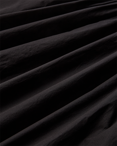 CMCRIPS - KLEID MIT SMOCK IN SCHWARZ