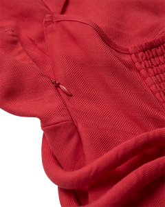 CMNATULI – KLEID MIT HALTERNECK IN ROT