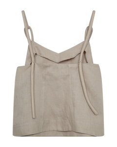 CMNATULI - TOP IN BEIGE