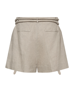 CMNATULI – SHORTS MIT KORDELDETAIL IN BEIGE