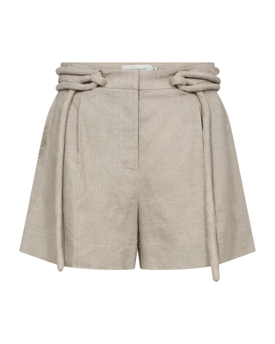 CMNATULI – SHORTS MIT KORDELDETAIL IN BEIGE