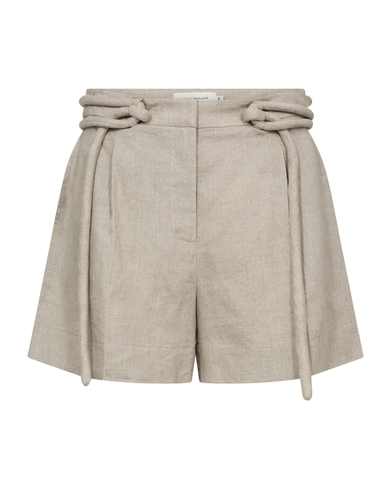 CMNATULI – SHORTS MIT KORDELDETAIL IN BEIGE