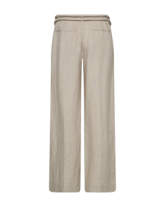 CMNATULI – HOSE MIT KORDELDETAILS IN BEIGE