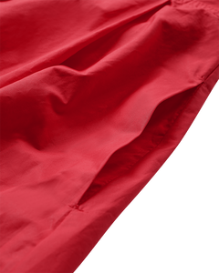 CMPOPLIN – KLEID MIT CUT-OUTS IN ROT