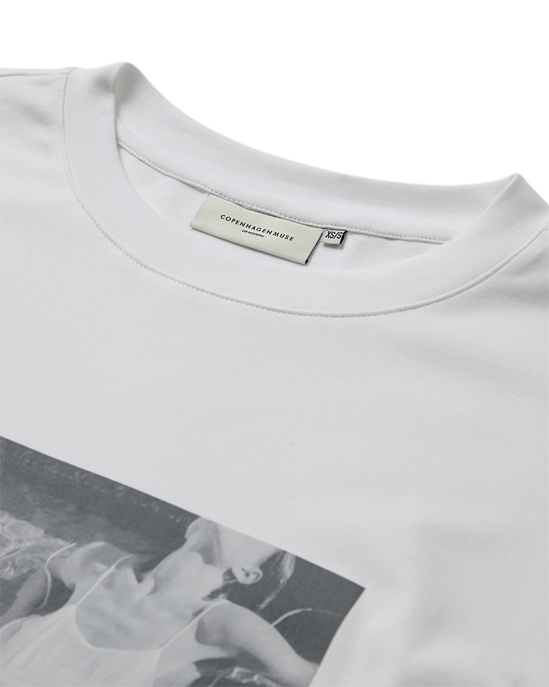 CMMUSE - T-SHIRT IN WEISS