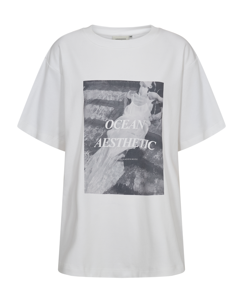 CMMUSE - T-SHIRT IN WEISS