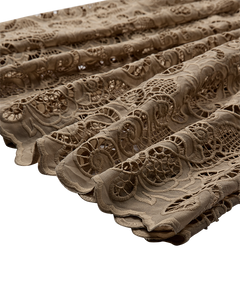 CMLANLY - ROCK MIT SPITZE IN BEIGE