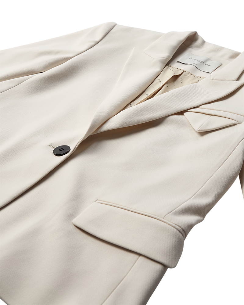 CMTAILOR - BLAZER IN CREMEWEISS,WOLLWEISS