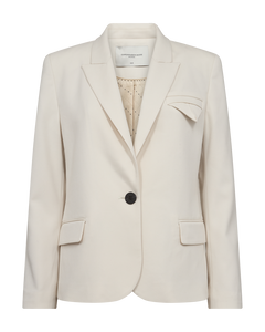 CMTAILOR - BLAZER IN CREMEWEISS,WOLLWEISS