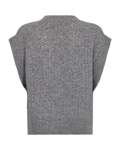 CMIBRA – GESTRICKTE WESTE IN GRAU
