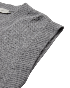 CMIBRA – GESTRICKTE WESTE IN GRAU