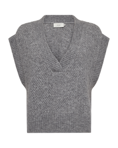 CMIBRA – GESTRICKTE WESTE IN GRAU