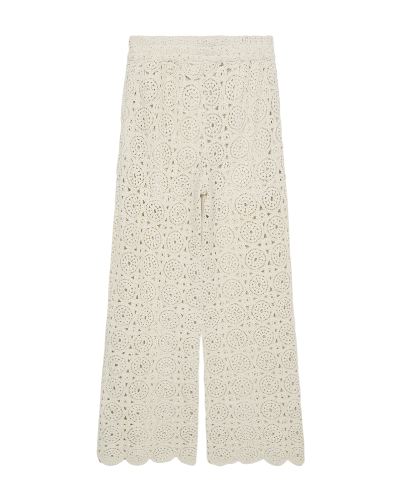 CMCROCHET – HOSE MIT HÄKELMUSTER IN BEIGE