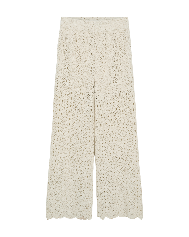 CMCROCHET – HOSE MIT HÄKELMUSTER IN BEIGE
