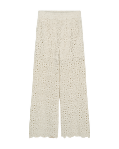 CMCROCHET – HOSE MIT HÄKELMUSTER IN BEIGE