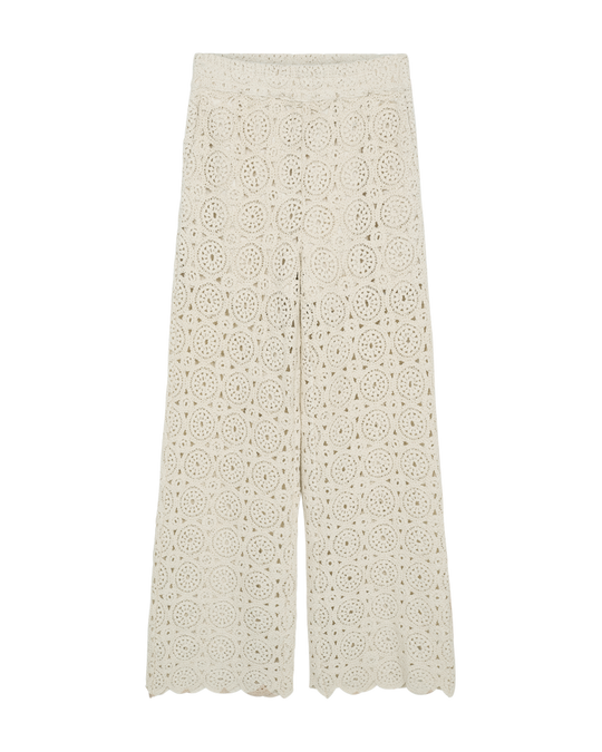 CMCROCHET – HOSE MIT HÄKELMUSTER IN BEIGE