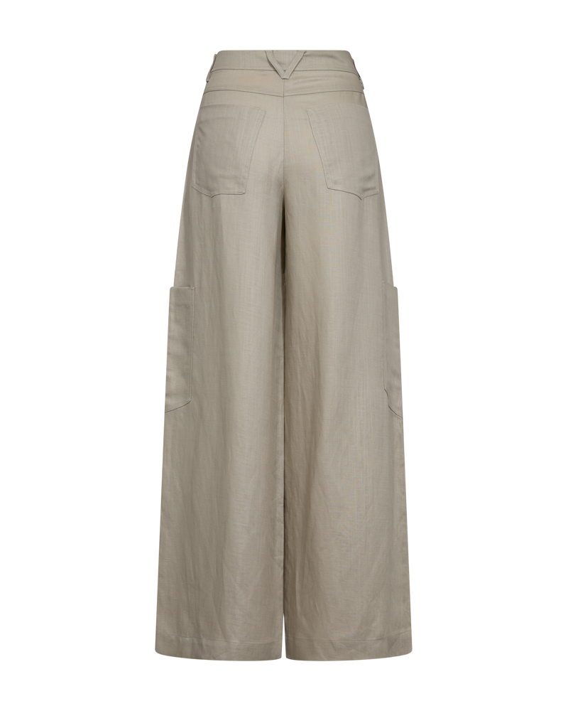 CMNATULI - LEINEN HOSE IN BEIGE