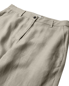 CMNATULI - LEINEN HOSE IN BEIGE