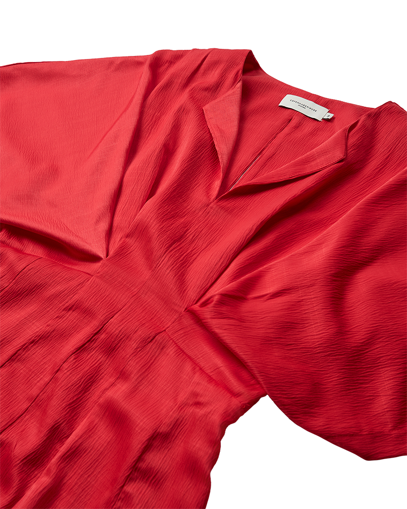 CMVIANNA - KLEID IN ROT