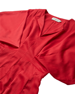 CMVIANNA - KLEID IN ROT