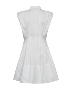 CMSHIRLEY – KURZES HEMDKLEID IN WEISS