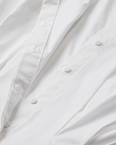 CMSHIRLEY – KURZES HEMDKLEID IN WEISS