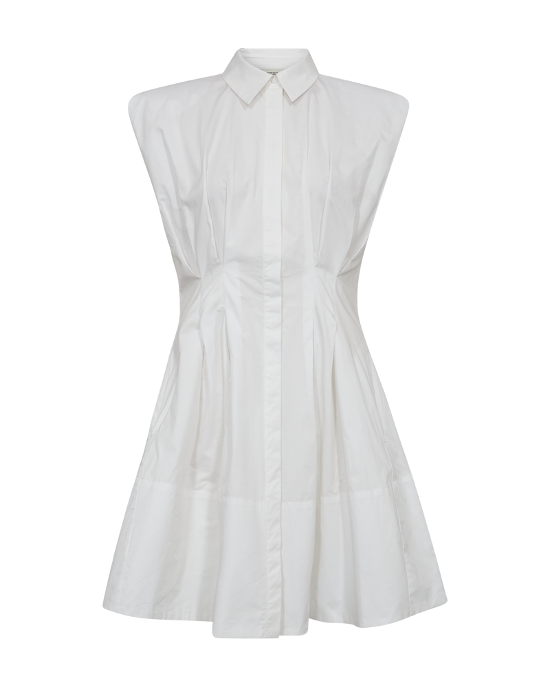 CMSHIRLEY – KURZES HEMDKLEID IN WEISS