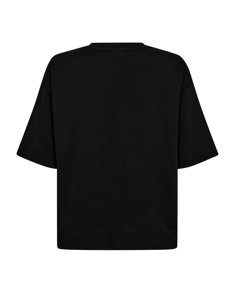 CMMUSE - T-SHIRT IN SCHWARZ