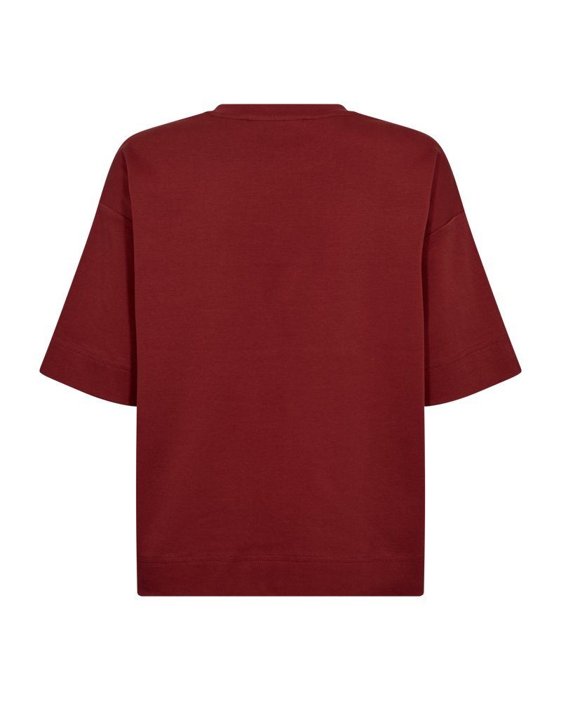 CMMUSE - T-SHIRT IN ROT