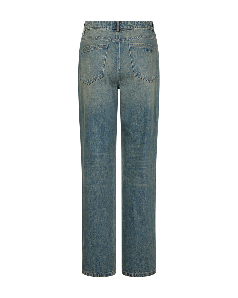 CMJEANNE – HOCH TAILLIERTE JEANS IN BLAU